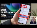 EASY Stop These Annoying Samsung Notifications Immediately