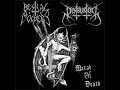 SPLIT - Bestial Mockery / Destruktor – Metal Of Death