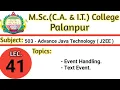 503 L41 J2EE Event Handling In Java Bean Text Event BY VGP