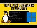 How to Run Linux Commands on Windows with WSL Step-by-Step