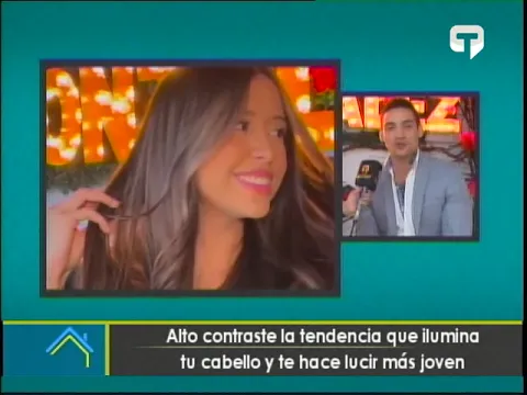 Alto contraste la tendencia que ilumina tu cabello y te hace lucir más joven