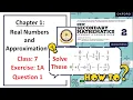 Exercise 1A Question 1 solution - Math Class 7 APS How to fractions