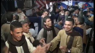 كروان الصعيداحمدعادل بستان الحبايب  افراح ال كساب فرشوط  وشاهد العريس  بيشيل ابوه وساعه حظ     دندنها