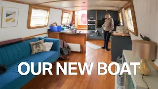 Inside Our Widebeam Canal And River Boat (Boat Tour) | Ep 389