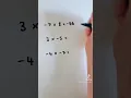Multiplying with negative numbers