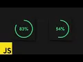 How To Create Circular Progress Bar Using HTML CSS JavaScript