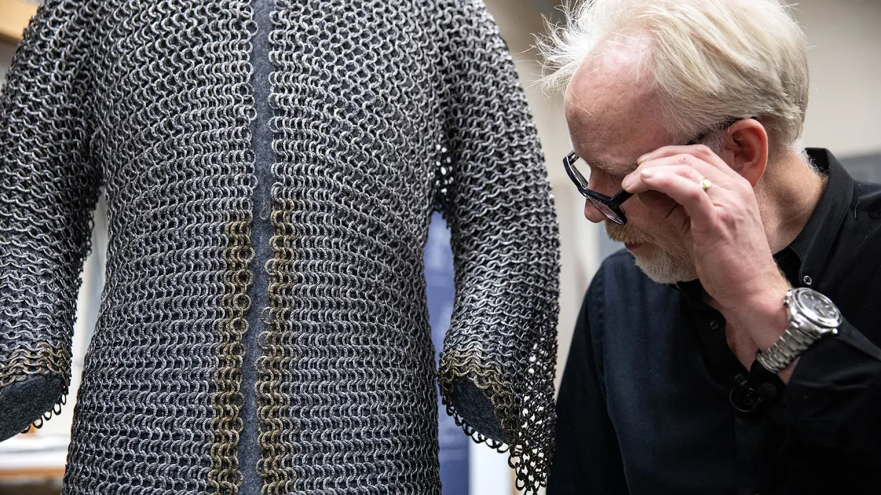 Adam Savage Learns How Real Chain Mail Is Restored!