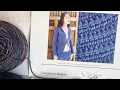 Curvature Jacket tips Linked Double Crochet increasing decreasing and short rows