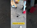 Lagu Explosive priming by non electric detonator (DTH 150 ms) #mining #blasting #drilling #shorts #views