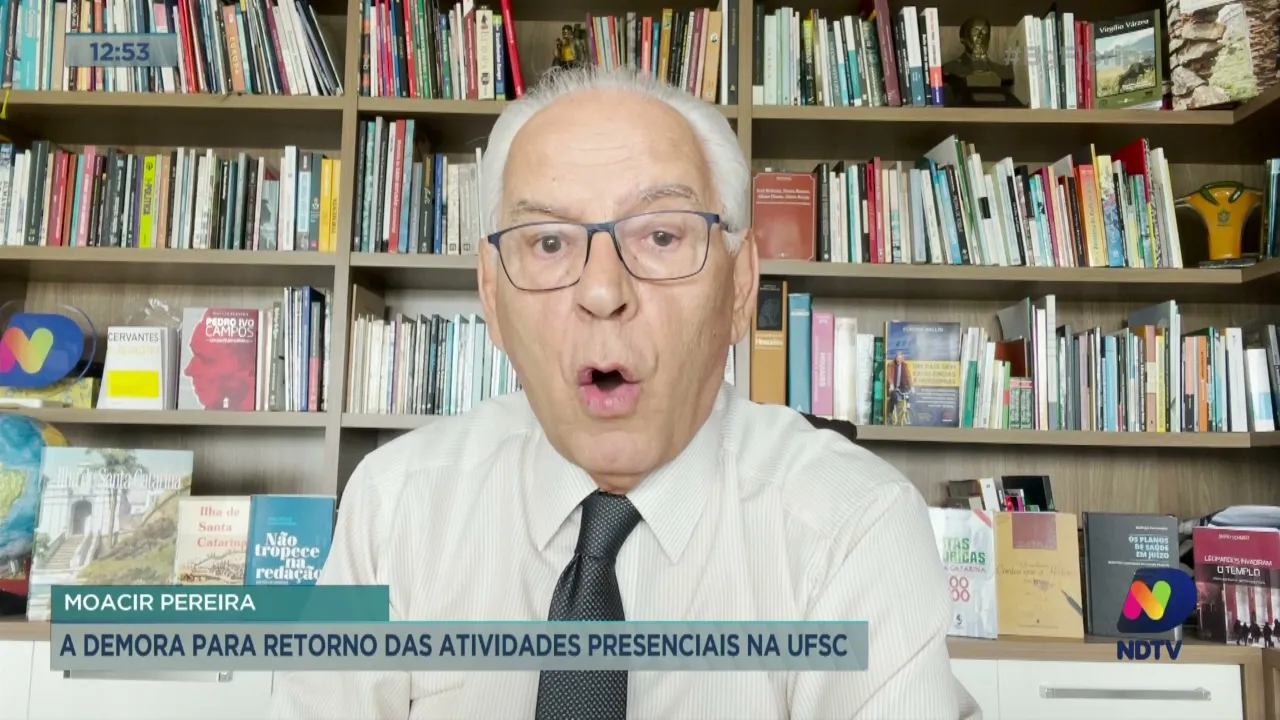 Moacir Pereira: a demora para retorno das atividades presenciais na UFSC