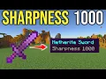 How to Get Sharpness 1000 in Minecraft Bedrock