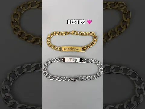 Surprise gifts to match with your bestie! #bff #besties #bracelet #jewelry
