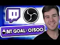 How To Add a Twitch Bit Goal For Beginners