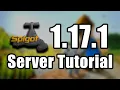 Minecraft Spigot 1 17 1 Server Tutorial Minecraft 1 17 With Plugins