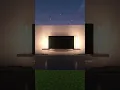 Minecraft How to build a TV