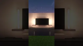 Minecraft How to build a TV