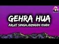 Gehra Hua (Lyrics) - Arijit Singh, Armaan Khan | Dhurandhar |