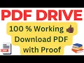 Pdf drive download problem Pdf drive problem solved 100