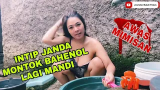 nemenin janda montok bahenol mandi di samping rumah