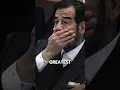 A Few things Saddam Hussein did before his Execution
