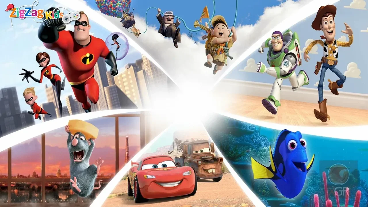 Rush Disney Pixar Adventure Park | Full Movie Game | ZigZag Kids HD