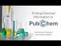 Finding Chemical Information in PubChem