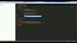 How to change html content by javascript