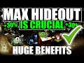 MAXING YOUR HIDEOUT IS CRITICAL Escape From Tarkov