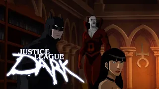 batman deadman and zatanna arrives at costantine s house justice league dark