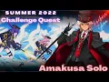 FGO Summer 2022 Challenge Quest Amakusa Solo Damage CE