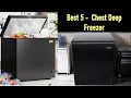 Top 5 Best Chest Deep Freezer in 2026