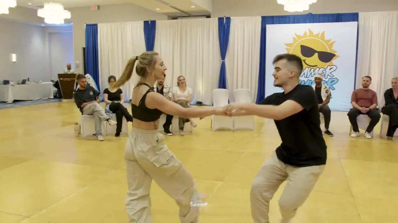 Dario Haxhia and Noelle Hoeppner - 4th place Strictly Swing All Star Finals - Summer Hummer 2025