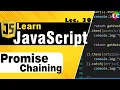 Promise Chaining Error Handling Javascript Lecture 39