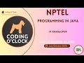 NPTEL Programming In Java Week 0 QUIZ Solution July-October 2025 IIT Kharagpur