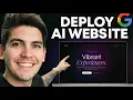 The RIGHT Way to Deploy A Google AI Studio Website Nobody Explains This