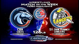 Anthony Knox SJV vs Paul Kenny CBA 126 Full Match