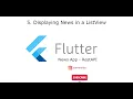 5 Display News in a ListView - Flutter News App RestAPI