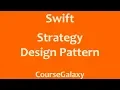 Strategy Design Pattern In Swift