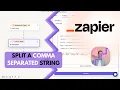 How to Split a Comma-Separated String workaround mode