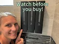Shampoo and Conditioner Dispenser Review 3-Chambers and easy to refill