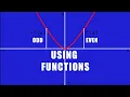Find EVEN or ODD using FUNCTIONS in C LANGUAGE
