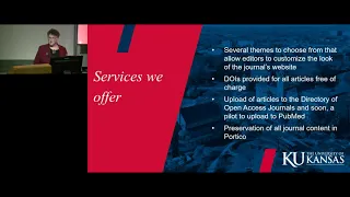 Publishing Open Access Journals