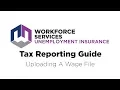 Employers Upload an Excel Wage File for Unemployment Insurance