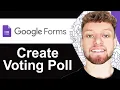 How To Create a Voting Poll in Google Forms Step By Step