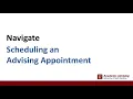 Navigate Schedule Appointment Students