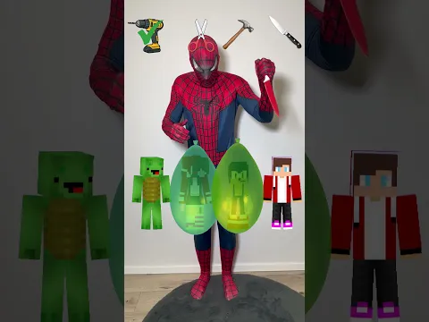 Mikey Maizen JJ vs Sonic spider challenge #sonic