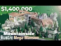 Mountainside Rustic Mega Mansion Bloxburg Build House Tour Roblox