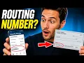 How to find your routing number with Security Service