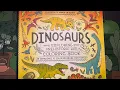 Dinosaurs colouring book - chatty flip Adult Colouring