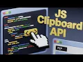 Clipboard API Tutorial Full Working Examples
